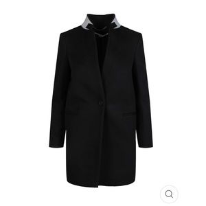 Stella McCartney Wool Felt Coat Jacket Sz44 IT